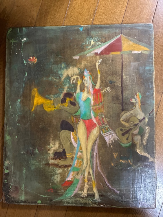 伊賀勇高の油絵（美術品・骨董品）の商品画像 - 査定依頼日：2026年3月25日 - 最高査定価格：5,000円