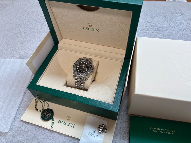 ロレックス GMTマスター （高級時計）の商品画像 - 査定依頼日：2025年7月6日 - 最高査定価格：2,790,000円
