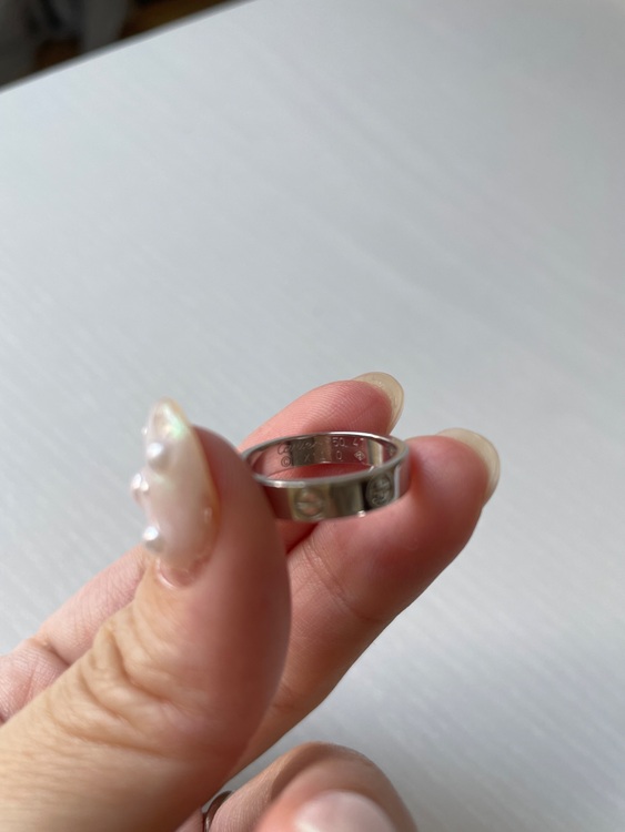 カルティエ　LOVE リング、スモールモデル（金・貴金属）の商品画像 - 査定依頼日：2025年8月4日 - 最高査定価格：100,000円