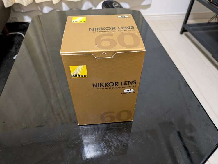 AF-S Micro NIKKOR 60mm f/2.8G ED（カメラ）の商品画像 - 査定依頼日：2025年3月18日 - 最高査定価格：33,000円