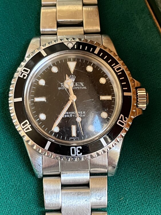 ロレックス　サブマリーナ　ノンデイト（高級時計）の商品画像 - 査定依頼日：2025年2月19日 - 最高査定価格：1,080,000円
