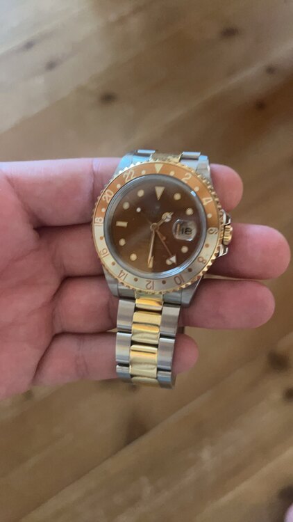 ロレックス GMTマスター 1671（高級時計）の商品画像 - 査定依頼日：2025年4月25日 - 最高査定価格：1,600,000円