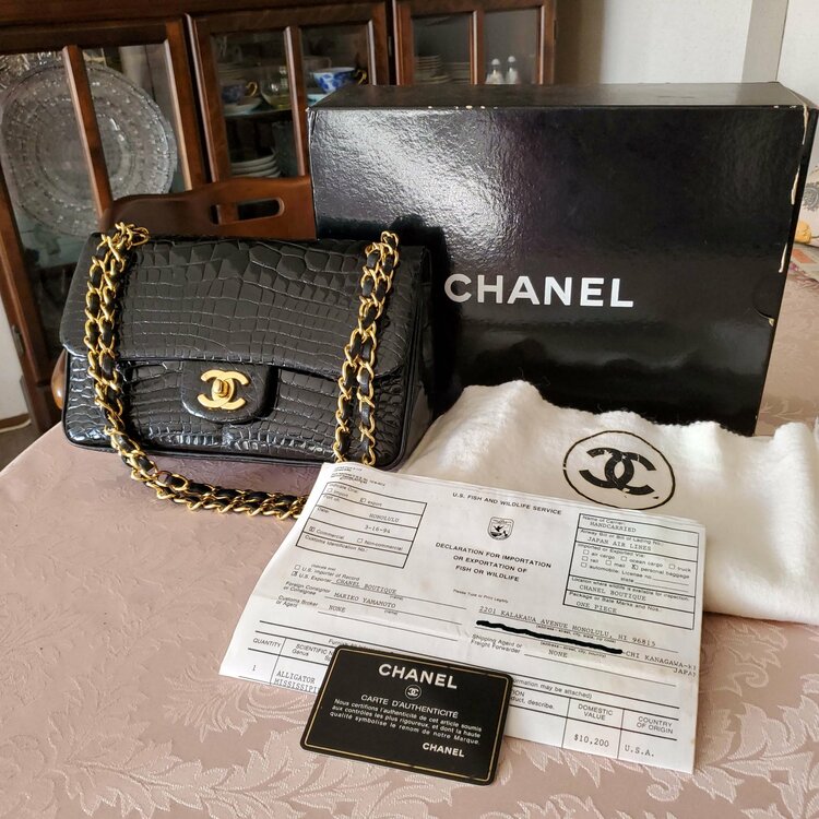 クロコダイルダブルチェーン23（ブランドバッグ）の商品画像 - 査定依頼日：2026年1月23日 - 最高査定価格：2,000,000円