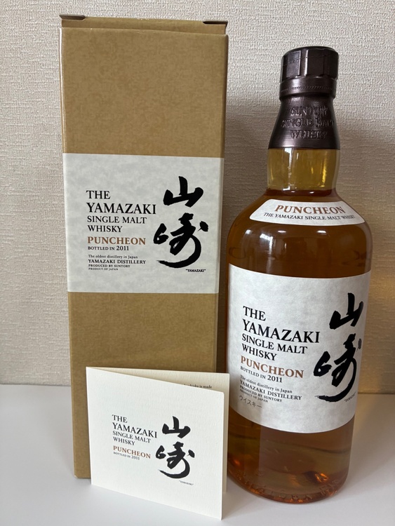 山崎シングルモルトPUNCHEON2011（お酒）の商品画像 - 査定依頼日：2026年6月9日 - 最高査定価格：57,000円