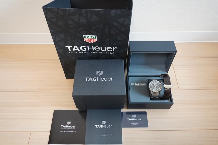 タグホイヤー カレラ 02 CBN201（高級時計）の商品画像 - 査定依頼日：2025年5月10日 - 最高査定価格：375,000円