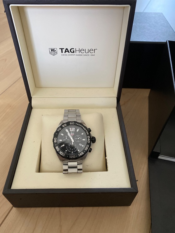 タグホイヤー フォーミュラ （高級時計）の商品画像 - 査定依頼日：2025年9月6日 - 最高査定価格：200,000円