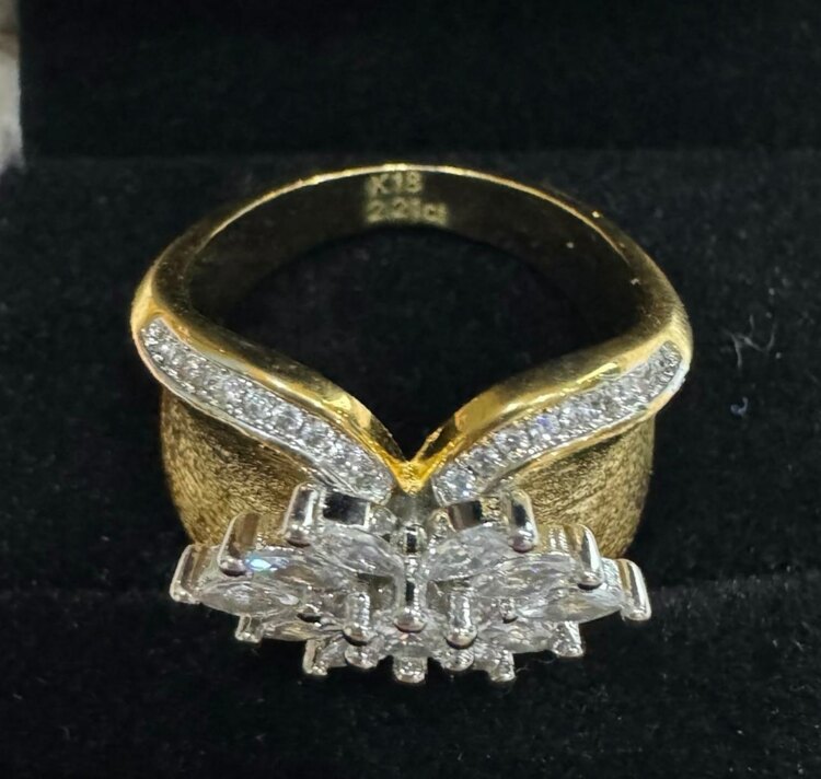 ダイヤモンド金リング（宝石）の商品画像 - 査定依頼日：2025年3月3日 - 最高査定価格：230,000円