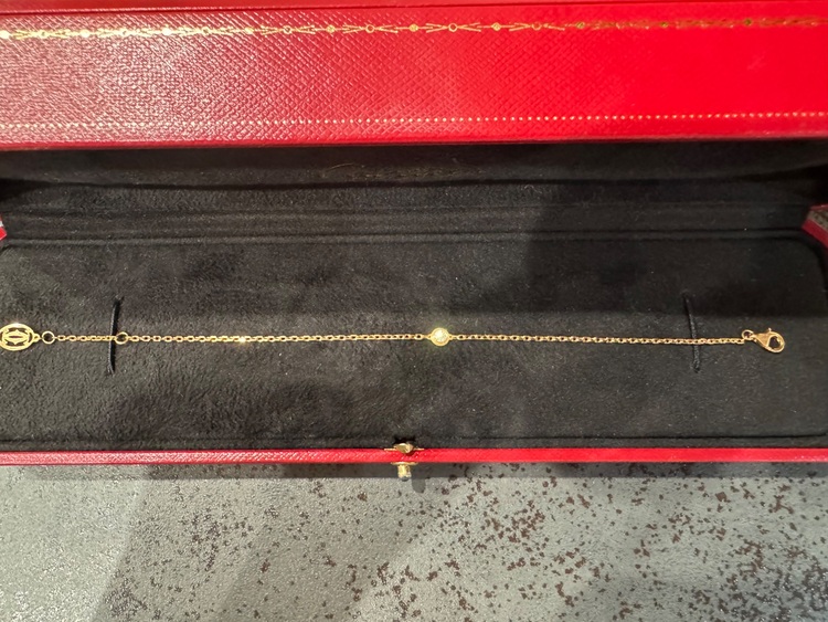 カルティエ　ダムール ブレスレット ピンクゴールド（金・貴金属）の商品画像 - 査定依頼日：2025年6月7日 - 最高査定価格：100,000円