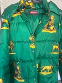 Lion Puffy Jacket’ライオン パフィージャケット ダウン（古着・ファッション）の商品画像 - 査定依頼日：2026年3月21日 - 最高査定価格：7,000円