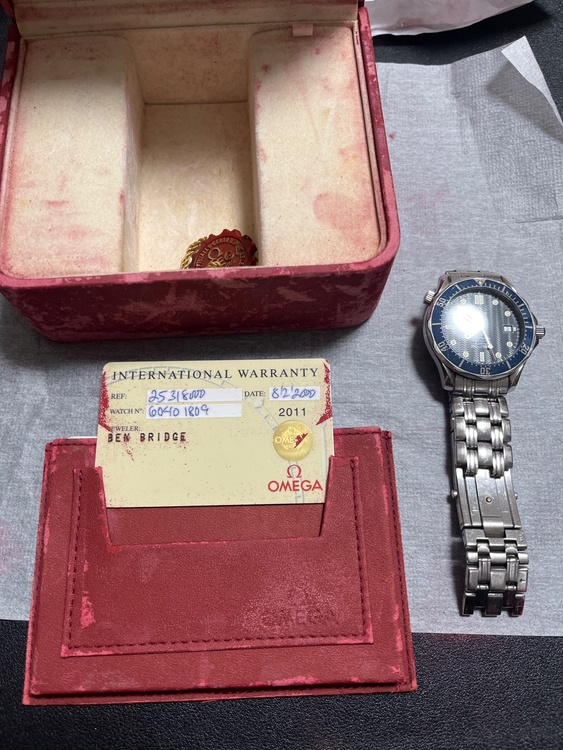 オメガ シーマスター （高級時計）の商品画像 - 査定依頼日：2025年12月4日 - 最高査定価格：360,000円