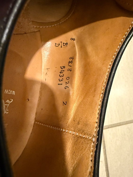 ALDEN 54331 Vチップコードバン（古着・ファッション）の商品画像 - 査定依頼日：2026年4月17日 - 最高査定価格：35,000円