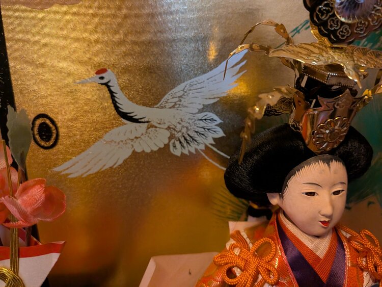 雛人形5人官女（美術品・骨董品）の商品画像 - 査定依頼日：2026年8月2日 - 最高査定価格：100,000円