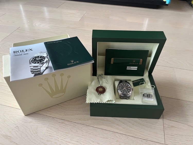 ロレックス ミルガウス 11640（高級時計）の商品画像 - 査定依頼日：2025年6月24日 - 最高査定価格：1,170,000円