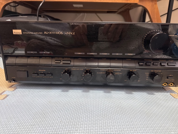 SANSUI AU-X1111 MOS VINTAGE（オーディオ・スピーカー）の商品画像 - 査定依頼日：2026年2月23日 - 最高査定価格：100,000円