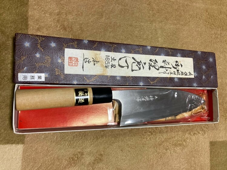 精魂道場の包丁(未使用品)（美術品・骨董品）の商品画像 - 査定依頼日：2025年12月14日 - 最高査定価格：4,000円