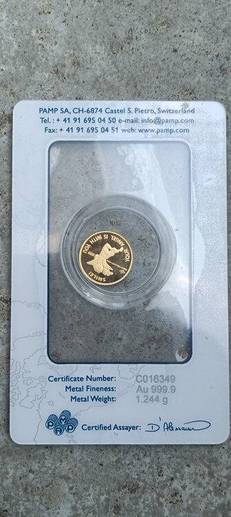 パンプ社のエンジェルコイン（金・貴金属）の商品画像 - 査定依頼日：2026年6月10日 - 最高査定価格：28,000円