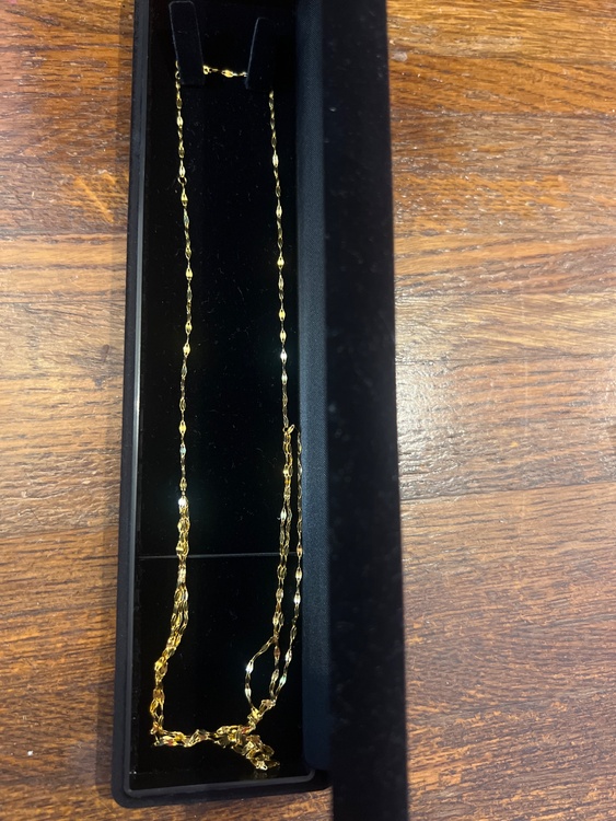 3連ネックレス　24金　新品（金・貴金属）の商品画像 - 査定依頼日：2026年3月16日 - 最高査定価格：100,000円