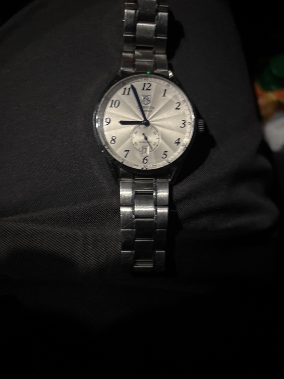 タグホイヤー カレラ WASZ11（高級時計）の商品画像 - 査定依頼日：2025年11月7日 - 最高査定価格：140,000円