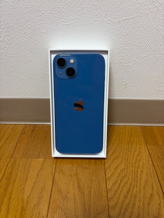 IPhone13 Blue 128GB（スマホ）の商品画像 - 査定依頼日：2026年10月9日 - 最高査定価格：37,500円