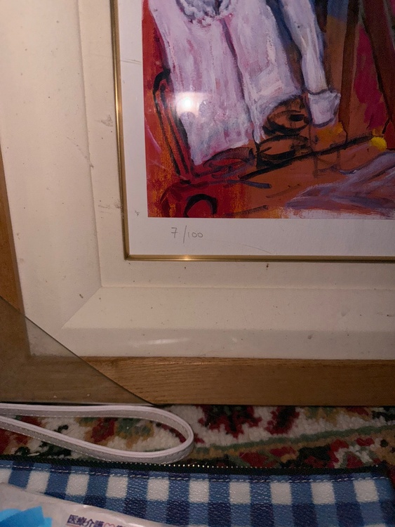 Damian Elwes ダミアンエルウェスアトリエシリーズピカソ限定7/100（美術品・骨董品）の商品画像 - 査定依頼日：2026年1月22日 - 最高査定価格：100,000円