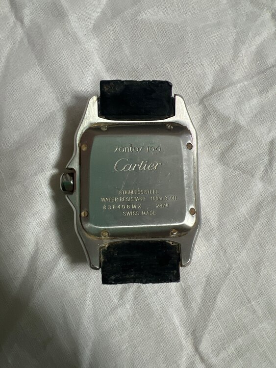 カルティエ サントス 83840（高級時計）の商品画像 - 査定依頼日：2025年5月10日 - 最高査定価格：1,000,000円