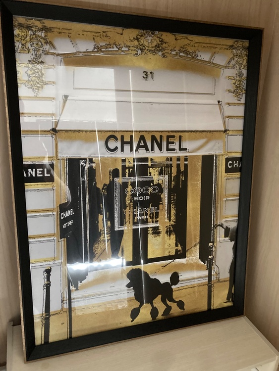Francfranc CHANEL シャネル アートボード パネル 絵画（美術品・骨董品）の商品画像 - 査定依頼日：2026年10月16日 - 最高査定価格：10,000円