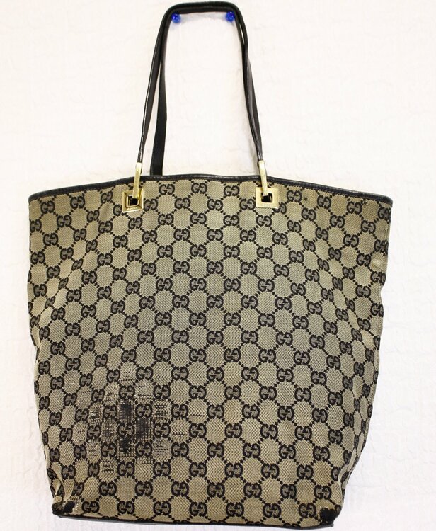 GUCCI GG キャンバス トートバッグ レザー 002 1098 3444（ブランドバッグ）の商品画像 - 査定依頼日：2026年10月15日 - 最高査定価格：10,000円