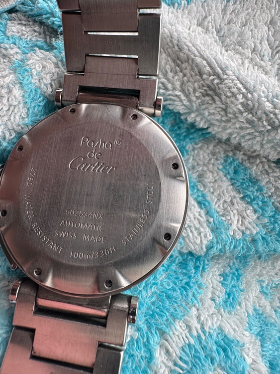 カルティエ パシャ （高級時計）の商品画像 - 査定依頼日：2025年10月16日 - 最高査定価格：250,000円