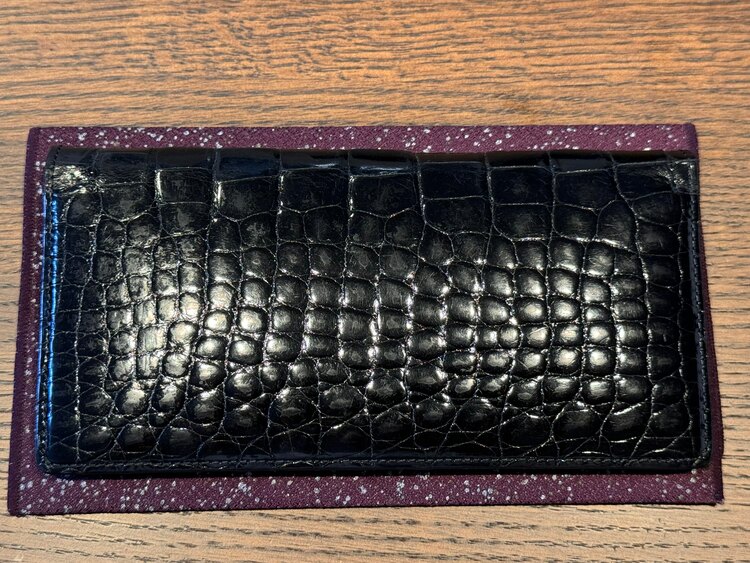 池田工芸　クロコダイルビルケース　Wミリオンウォレット（ブランド財布・小物）の商品画像 - 査定依頼日：2024年9月26日