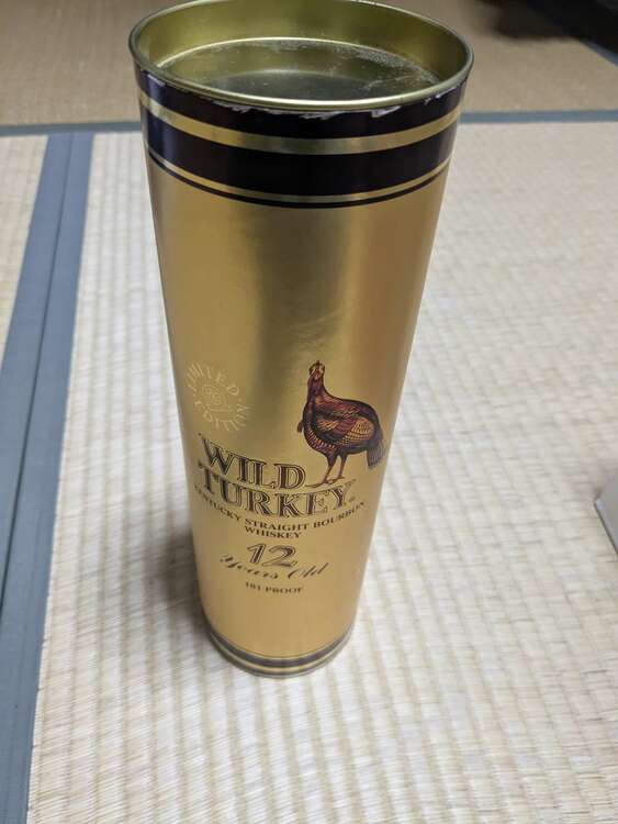 ウイスキー ワイルドターキー （お酒）の商品画像 - 査定依頼日：2025年3月6日 - 最高査定価格：57,000円