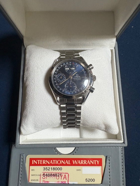 オメガ スピードマスター 35218000（高級時計）の商品画像 - 査定依頼日：2025年6月15日 - 最高査定価格：380,000円