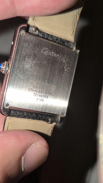 カルティエ タンク KD6VJ38（高級時計）の商品画像 - 査定依頼日：2025年11月25日 - 最高査定価格：400,000円