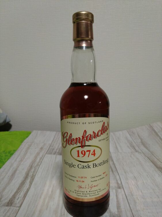 グレンファークラス1974（お酒）の商品画像 - 査定依頼日：2025年11月1日 - 最高査定価格：90,000円