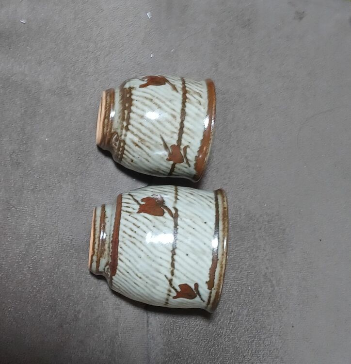 夫婦湯呑み、島岡達三（美術品・骨董品）の商品画像 - 査定依頼日：2025年11月12日 - 最高査定価格：3,000円