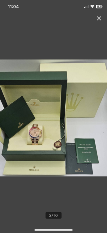 ロレックス デイトナ 116595RBOw（高級時計）の商品画像 - 査定依頼日：2025年10月28日 - 最高査定価格：80,000,000円