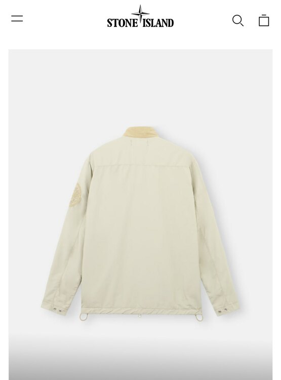 STONE ISLAND   108M4 BRUSHED NYLON（古着・ファッション）の商品画像 - 査定依頼日：2025年1月4日 - 最高査定価格：10,000円