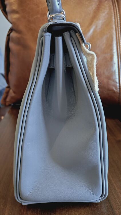 ケリー25 内縫いスイフト　ブルーラン（ブランドバッグ）の商品画像 - 査定依頼日：2025年11月30日 - 最高査定価格：2,400,000円