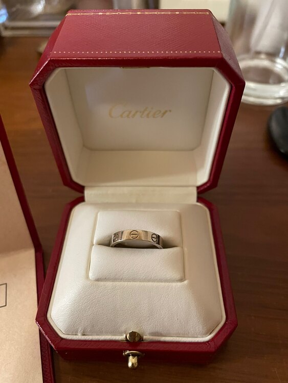 CARTIER ラブリング　WG（金・貴金属）の商品画像 - 査定依頼日：2024年12月1日 - 最高査定価格：70,000円