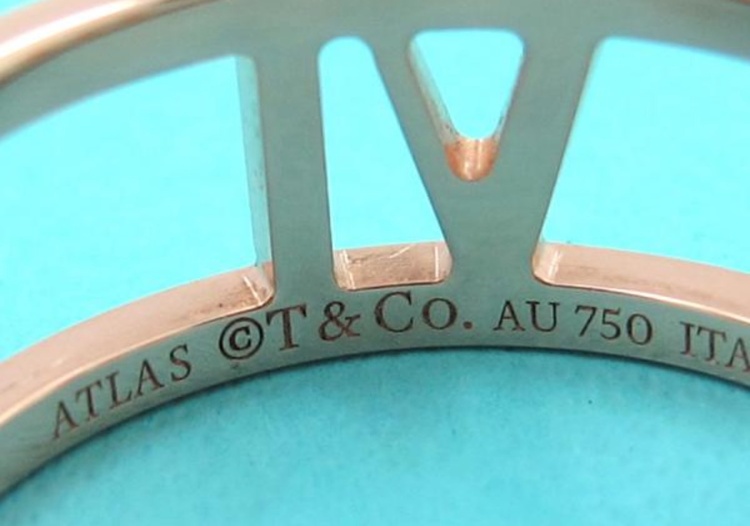 TIFFANY&Co.アトラスオープンリングRG（金・貴金属）の商品画像 - 査定依頼日：2026年5月15日 - 最高査定価格：90,000円