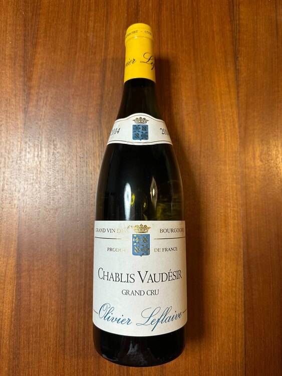 オリヴィエ ルフレーヴ シャブリ ヴォーデジール 2014 グランクリュ（お酒）の商品画像 - 査定依頼日：2025年3月26日 - 最高査定価格：11,000円