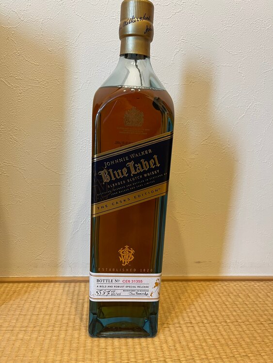 ブルーラベル（お酒）の商品画像 - 査定依頼日：2025年2月24日 - 最高査定価格：24,000円