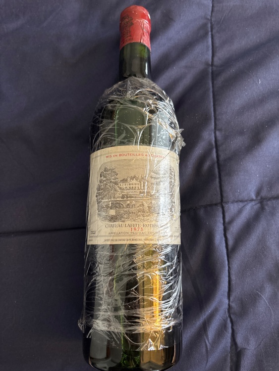1973 シャトーラフィットロートシルト（お酒）の商品画像 - 査定依頼日：2025年6月25日 - 最高査定価格：50,000円
