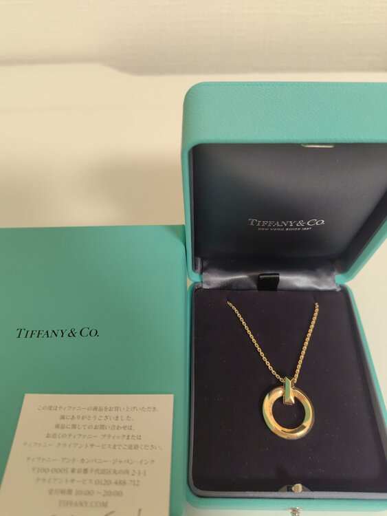 ティファニー　Tワン　サークル　ペンダント（金・貴金属）の商品画像 - 査定依頼日：2026年1月22日 - 最高査定価格：250,000円