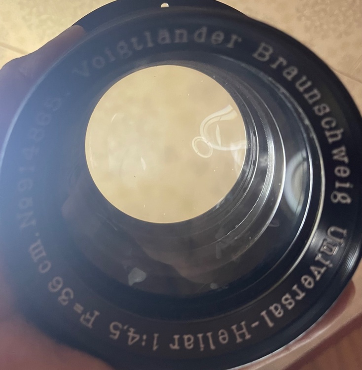Voigtlander Braunschweig Universal-Heliar 36cm F4.5（カメラ）の商品画像 - 査定依頼日：2026年7月30日 - 最高査定価格：60,000円
