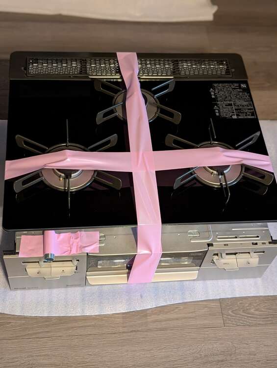 リンナイ　ガラストップ　ガスコンロ　RB31AW36T1R（家電）の商品画像 - 査定依頼日：2025年5月3日 - 最高査定価格：5,500円