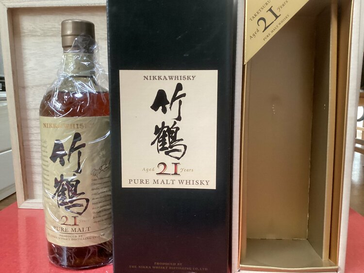 竹鶴２１年（お酒）の商品画像 - 査定依頼日：2026年4月15日 - 最高査定価格：60,000円