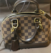 アルマBB ダミエ（ブランドバッグ）の商品画像 - 査定依頼日：2026年2月14日 - 最高査定価格：187,000円