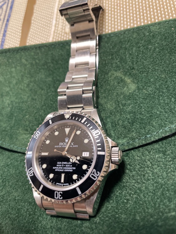 ロレックス シードゥエラー 1660（高級時計）の商品画像 - 査定依頼日：2025年8月17日 - 最高査定価格：1,350,000円