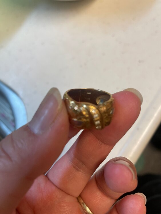 指輪（金・貴金属）の商品画像 - 査定依頼日：2025年3月17日 - 最高査定価格：50,000円