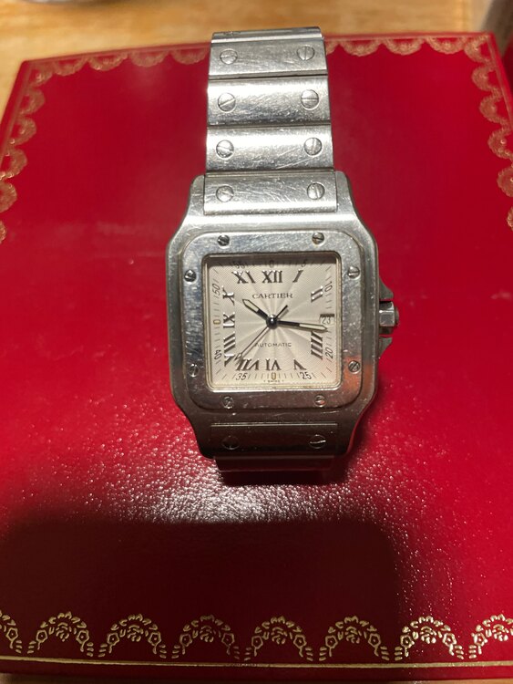 カルティエ サントス Ｗ２００４００Ｄ（高級時計）の商品画像 - 査定依頼日：2025年1月17日 - 最高査定価格：550,000円